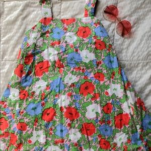 Spaghetti strap floral dress